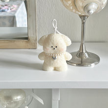 Load image into Gallery viewer, keyring puppy candle
