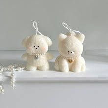 Load image into Gallery viewer, keyring kitty candle
