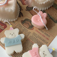 Load image into Gallery viewer, hbd bear candle
