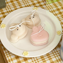 Load image into Gallery viewer, bunny macaron candle
