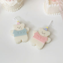 Load image into Gallery viewer, hbd bear candle
