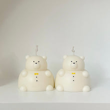 Load image into Gallery viewer, chubby bear candle
