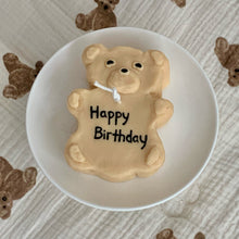 Load image into Gallery viewer, bear cake candle
